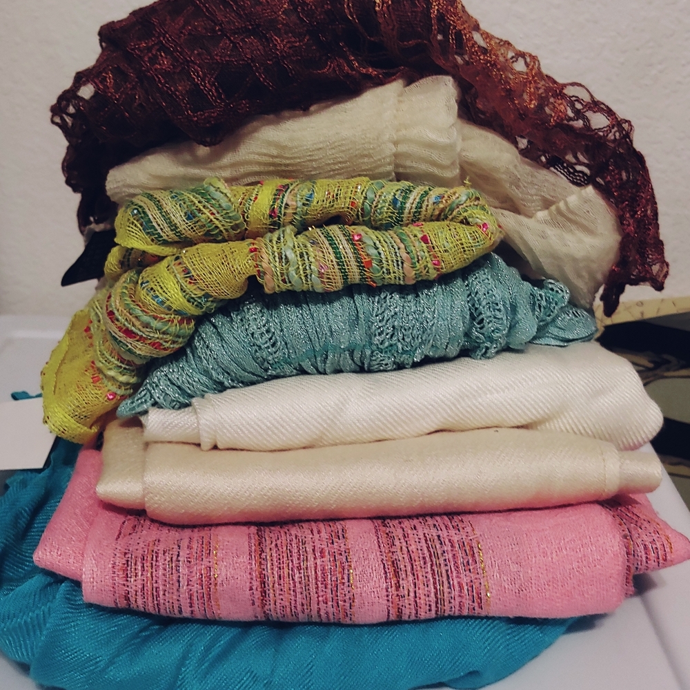 8 Scarves bundle